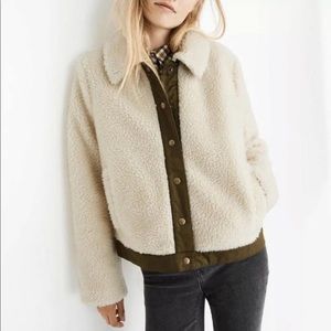 Madewell Sherpa Portland Jacket - Small